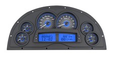 Dakota Digital VHX 1967- 69 Marquez Designs Camaro Carbon Fiber / Blue VHX1200CB picture