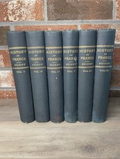 History of France, by Guizot, Incomplete 6 of 8 Volume Set , 1885 picture