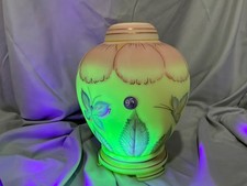 Fenton 5302 BS NIB EUCDaisy Burmese Ginger Jar Connoisseur LE Family Signed picture
