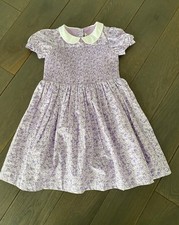 Janie and Jack “Charlotte” floral smocked dress - size 3 (3T) (toddler girl) picture