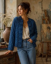 Vintage Draper’s & Damon’s wearable art jacket Y2K Cottagecore/Boho/Eclectic picture