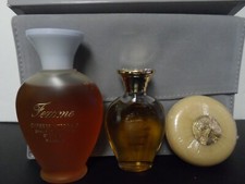 Rochas Femme Vintage PDT Splash 0.78 oz + Soap + Gel , Set With Cosmetic Bag New picture