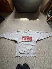 Champion Reverse Weave Stony Brook University Crewneck Sweatshirt 80s 90s Vtg XL picture