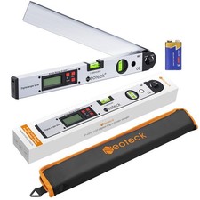 Neoteck 0~225° LCD Digital Protractor Spirit Level Angle Finder Gauge Backlit picture