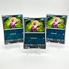 Pokemon TCG Nidoran M 032/165 McDonald's Collection 2023 English Promo 3x picture