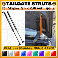 Tailgate Struts for Nissan Skyline GT-R BNR34 R34 1999-2002 WITH Spoiler picture