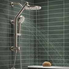 Kohler HydroRail 3-in-1 Multifunction Showerhead and Column Kit - Brushed Nickel picture