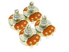 Alpha B500k 18mm Linear SPLIT SHAFT AUDIO TAPER POTENTIOMETERS POTS picture