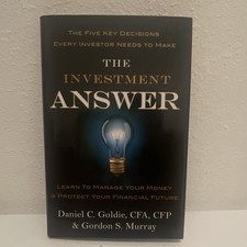 The Investment Answer Hardcover Investing & Personal Finance by Goldie & Murray picture