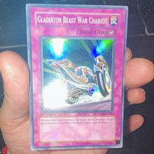 Konami Gladiator Beast War Chariot TDGS-EN074 Holo Rare English 1st Ed NM picture