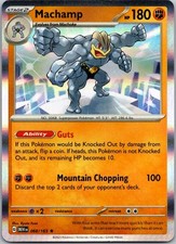 Machamp Holo Rare SV: Scarlet & Violet 151 068/165 NM picture