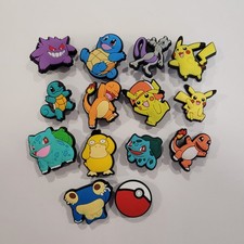 Pokemon Charms For Crocs Shoe  - 14 Pieces picture