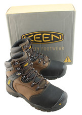 New KEEN Louisville Men’s Size 8 EE Brown Waterproof Steel Toe Boots RETAIL $205 picture