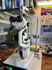 TOPCON SL 2E SLIT LAMP WITH HAAG STREIT 870 TONOMETER. picture
