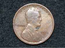 1911 S Lincoln Cent * VG * $ 4.99 S/H picture