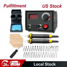 USA Professional Wood Burning Kit with Temperature Control and Ergonomic Design picture