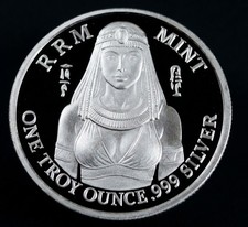 Cleopatra .999 Fine Silver Round – Limited Mintage of 150 – 1 Troy Ounce picture