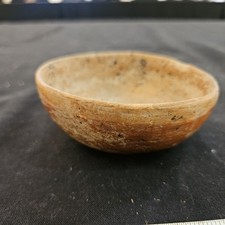 Pre-Columbian Mayan Polychrome Painted Mini Bowl Guaranteed Authentic Solid 4