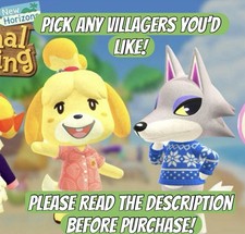 ⭐️Animal Crossing New Horizons (ACNH) CHOOSE ANY VILLAGER *READ DESCRIPTION*⭐️ picture