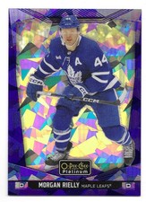 Morgan Rielly 2024-25 O-Pee-Chee Platinum - #150 Blue Fragments /125 picture