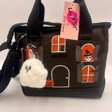 Luv Betsey Betsey Johnson Halloween Haunted House Crossbody Tote Ghost XOBADDIE picture