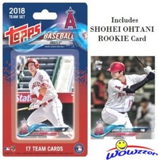 2018 Topps LA Angels EXCLUSIVE Limited Edition 17 Card Team Set-SHOHEI OHTANI RC picture