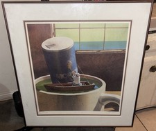 Scott Moore Two Ol’ Salts Signed Ltd Ed 183/300 Framed Print w/ COA 23x24 picture