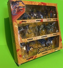 RARE Disney Gargoyles Mini Figures Applause Vintage 1990s Lot of 9 w/ Box picture