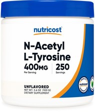 Nutricost N-Acetyl L-Tyrosine (NALT) Powder 100 Grams picture