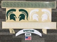 *READ* Defective Michigan State Football Helmet Decals - Variations picture