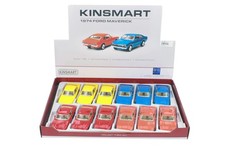 BOX OF 12 1974 FORD MAVERICK 1/38 DIECAST CAR KINSMART 5488D picture