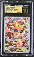 2025 Pokemon Ethan's Typhlosion DRI 190/182 Illustration Rare CGC 10 PRISTINE picture
