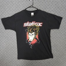 Vintage 1999 Static-X / Wayne Static Concert T-Shirt - XL picture
