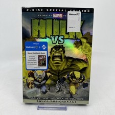 Hulk Vs 2-Disc Special Edition DVD Marvel Wolverine Thor 2008 With Mini Comic picture