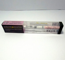 The Crème Shop Micro Brow Retractable Eyebrow Pencil + Spoolie, Granite, New picture