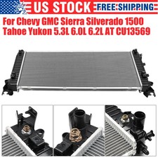 Radiator CU13569 for Chevy Silverado 1500 Tahoe GMC Sierra Yukon 5.3L 6.0L 6.2L picture