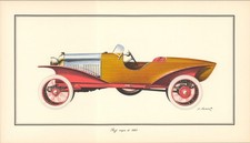 ALFRED DUMONT Skiff Acajou 1923 11.25