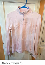 Lululemon Define Women's Size 4 Pink Full-Zip Track Jacket w/ Pockets picture