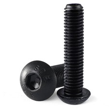 GuoYomm M12-1.75 x 70mm 5pcs Button Head Socket Cap Screws, M12 x 1.75 Bolts,... picture