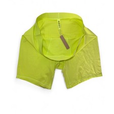 NWT SKIMS Boyfriend Boxer Shorts Neon Lime Yellow Lounge Sleep Unisex Size 2X picture