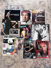Bruce Springsteen Vintage Memorabilia Books, Magazines, Calendar 12 Items picture