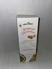 The Fresh Market Bergamot ClementineHand Creme~Made In France 3.38 Oz~New picture