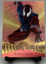 1995 Fleer Marvel Metal Scarlet Spider card # 75 picture