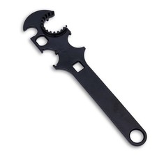 1PC Black Multifunctional Combination Wrench - for Ring Nuts & Buffer Tubes picture