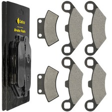 Front Rear Brake Pads for Polaris Trail Boss 250 2X4 4X4 1988 1989 90 91 1992 picture
