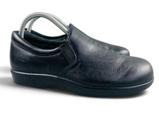 SAS Viva Tripad Comfort Slip On Black Leather Comfort Casual Loafers Womens 8W picture