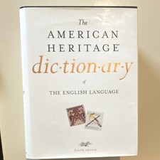 American Heritage Dictionary of the English Language Fourth Edition picture