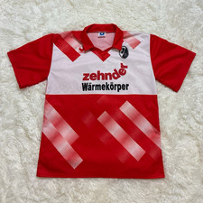 Vintage 1995 1996 SC Freiburg Home Jersey Uhlsport Zehnder Football Shirt XL picture