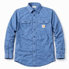 Carhartt Men's Long-Sleeve Button-Down Work Shirt picture