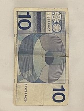 vintage paper money from netherlands amsterdam 1968 picture